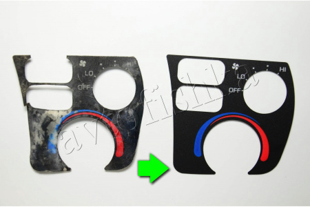 Toyota Celica V 1989-1993 светодиодные шкалы (циферблаты) на климат