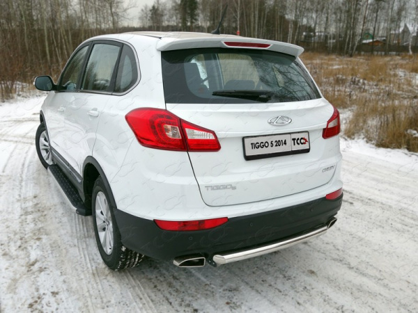 Chery Tiggo 5 (14–16) Защита задняя 60,3 мм