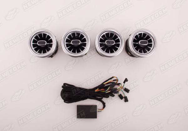 Mercedes-Benz V-Klasse 2 поколение 2014 - 2019 Воздуховоды вентиляции и отопления салона 64 цвета