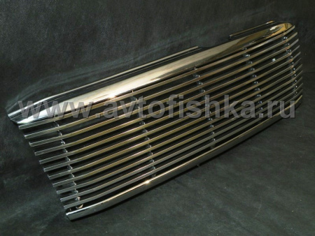 Toyota Land Cruiser 100 (03-07) решетка радиатора алюминиевая, без надписи, дизайн Оригинал