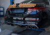 Mercedes-Benz E-Klasse W213 W213 рестайлинг 2020 - н.в. Диффузор с насадками 5.3 AMG хром