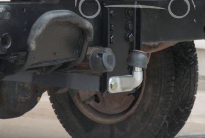 Land Rover Defender (99–) Фаркоп (тягово-сцепное устройство) (3 двери)