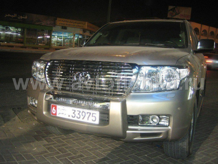 Toyota Land Cruiser 200 (08-) фары передние противотуманные линзовые хромированные, со светящимися ободками, комплект 2 шт.