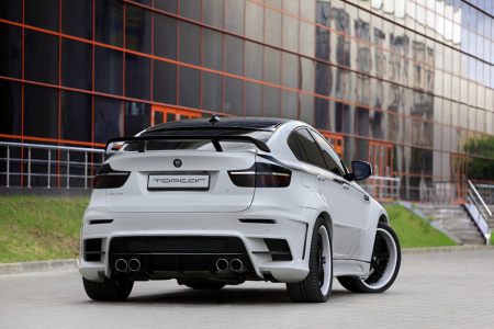 BMW X6 E71 (08-14) Задний бампер Lumma CLR X 650M