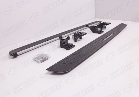 Land Rover Range Rover Sport 3 поколение 2022 - н.в. Пороги хром молдинг