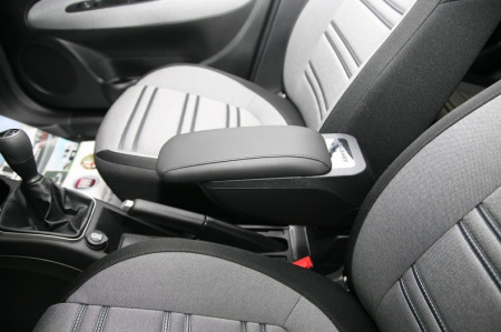 Citroen C4 (11–) Подлокотник в сборе (адаптер+бокс черн. 07917-M)
