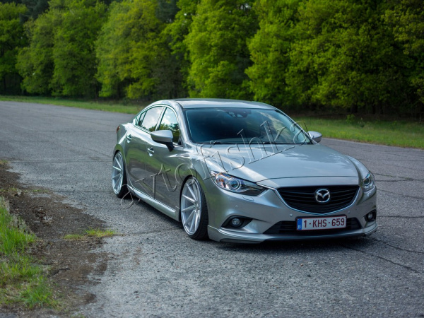 Mazda 6 (13 – 18) клыки переднего бампера Lite Style