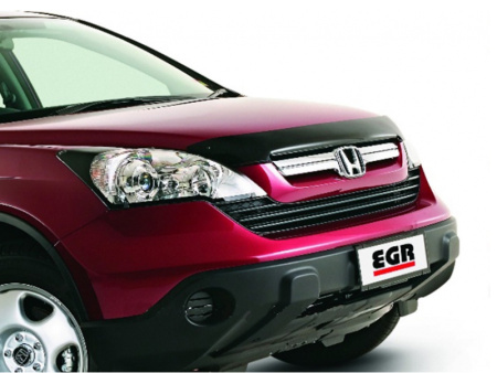 Дефлектор капота темный Honda CR-V 2007-2010
