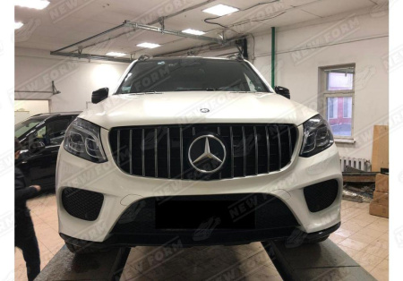 Mercedes-Benz GLS-Klasse X166 2015 - 2019 Решетка радиатора AMG GT хром