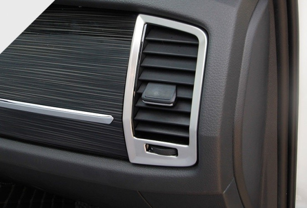 Skoda Kodiaq (16–) Окантовка передних воздуховодов вентиляции, 4 части