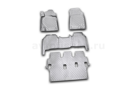 Коврики в салон LEXUS LX570 2007-2012, 4 шт. (полиуретан)