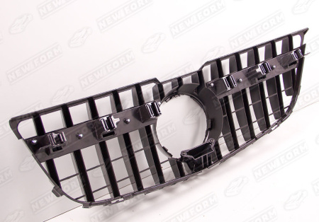 Mercedes-Benz GLK-Klasse X204 рестайлинг 2012 - 2015 Решетка радиатора AMG GT хром под камеру