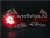 Toyota Camry 30 (02-04) фонари задние светодиодные красно-хромированные, комплект 2 шт.