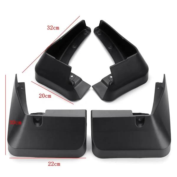 Subaru Forester SJ (13–18) Брызговики OEM, (комплект передние+задние)