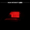 Honda Accord (03-05) 2 дв. купе фонари задние черные, светодиодные