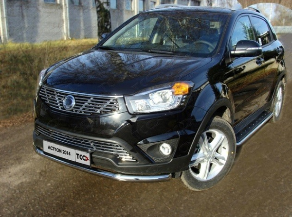 SsangYong Actyon (14–) Защита передняя нижняя 60,3 мм