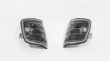 Mercedes W124 (84-95) поворотники передние угловые черные, комплект 2 шт.
