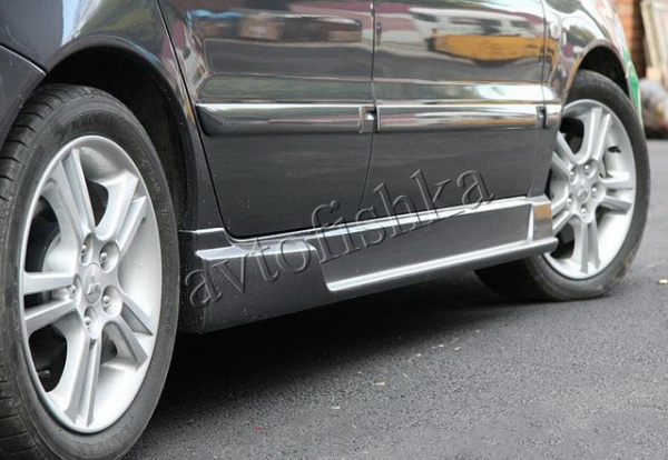 Mitsubishi Lancer 9 (04 – 07) комплект порогов в стиле INGS Extreem