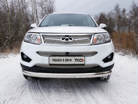 Chery Tiggo 5 (14–16) Решетка радиатора верхняя (лист)
