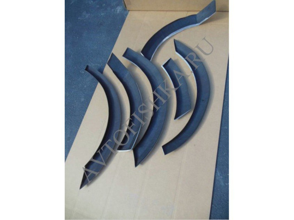 Mercedes ML-Class W166 (11-) Расширители колесных арок (комплект, 8 частей)