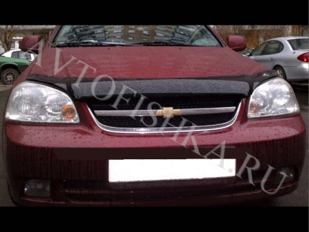 Дефлекторы капота темный Breeze Chevrolet Lacetti седан 2004-