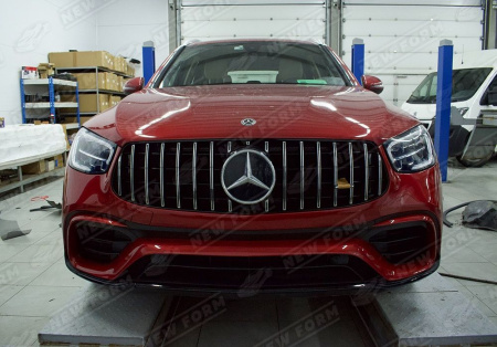 Mercedes-Benz GLC-Klasse X253 рестайлинг 2019 - 2023 Бампер передний 6.3 AMG