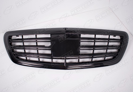 Mercedes-Benz S-Klasse X222 2014 - 2017 Решетка радиатора AMG черный глянец