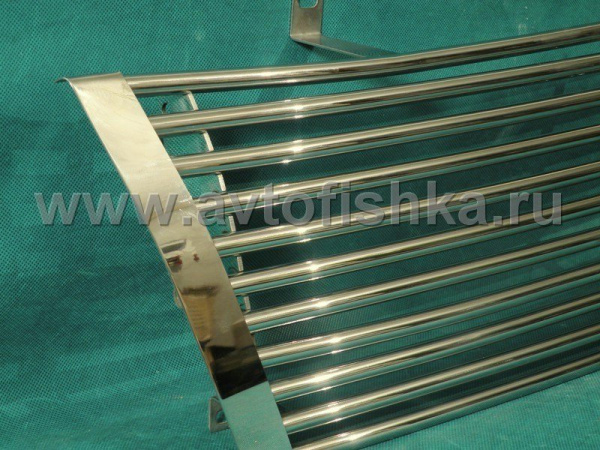 Mitsubishi Pajero 3 (00-07) решетка радиатора из нержавеющей стали