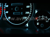 Audi 80, 90 B3, B4 светящиеся шкалы приборов - накладки на циферблаты панели приборов, дизайн № 1