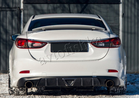 Mazda 6 (13 – 18) крышка багажника с выдвижным электо спойлером