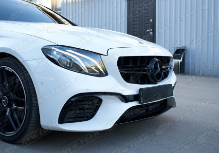 Mercedes-Benz E-Klasse C238 2016 - 2020 Бампер передний 6.3S AMG черный