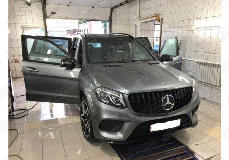 Mercedes-Benz GLS-Klasse X166 2015 - 2019 Решетка радиатора AMG GT черная