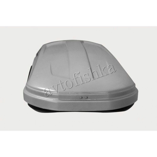 Toyota FJ Cruiser (07-) багажник на крышу бокс серебро и черный, 450 Л