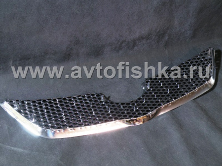 Toyota Corolla (06-10) решетка радиатора и переднего бампера хромированные, комплект 2 шт.