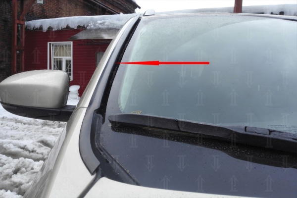 Jeep Cherokee (14–) Дефлектор лобового стекла