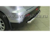 Mitsubishi ASX (10-) защита заднего бампера, труба 70 мм