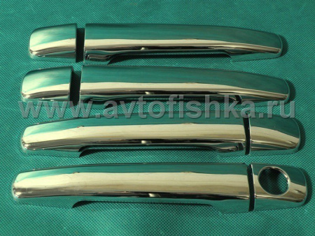 Mercedes-Benz W163 ML (98-05) накладки на ручки дверей хромированные.