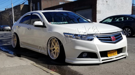 Honda Accord 8 (08 – 13) юбка переднего бампера Modulo