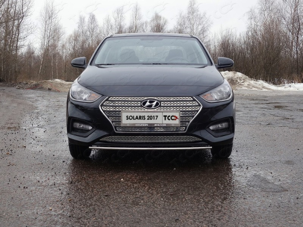 Hyundai Solaris (17–) Решетка радиатора нижняя (лист), седан