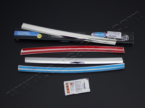 Volkswagen Transporter (15–) Накладки на решетку радиатора, нерж., 4 части