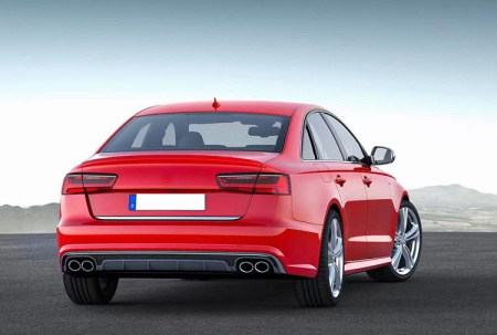 Диффузор S6 S-line для Audi A6 2016-2018