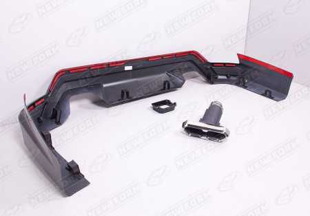 Toyota Land Cruiser LC 300 2021 - н.в. Обвес Modellista черный перламутр