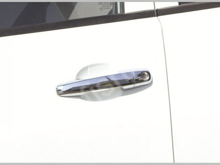 Mitsubishi L200 (2007-) накладки на ручки дверей из нержавеющей стали, 4 шт.