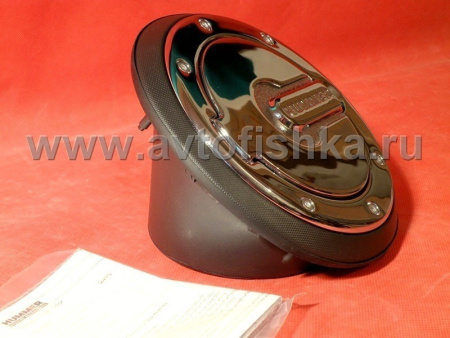 Hummer H3 (05-) корпус с хромированной крышкой лючка бензобака, с логотипом Hummer, оригинал GM