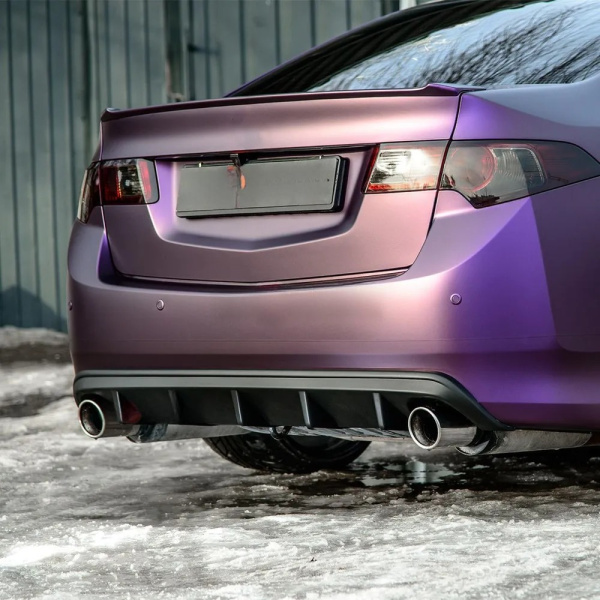 Honda Accord 8 (08 – 13) диффузор с килями для заднего бампера