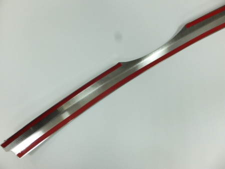 Ford Transit (06–13) Накладка на решетку радиатора, нерж., 1 часть (Уценка - 1 шт. из комплекта)