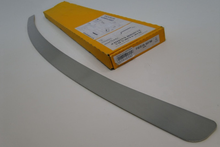 Ford Fiesta (02-08) 5 и 3 дверн. накладка на задний бампер с силиконовыми вставками, к-кт 1шт.