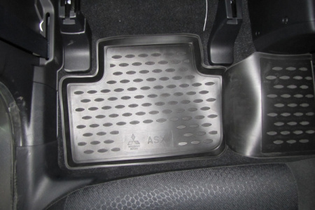 Коврики в салон MITSUBISHI ASX 06/2010->, 4 шт. (полиуретан)