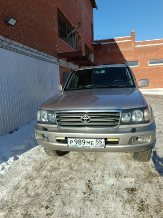 Toyota Land Cruiser 100 (98-03) фары противотуманные линзовые