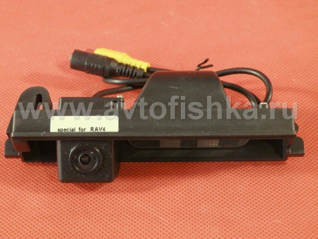 Toyota RAV4 III (06-) камера заднего вида, цветная, герметичная, с относительной разметкой